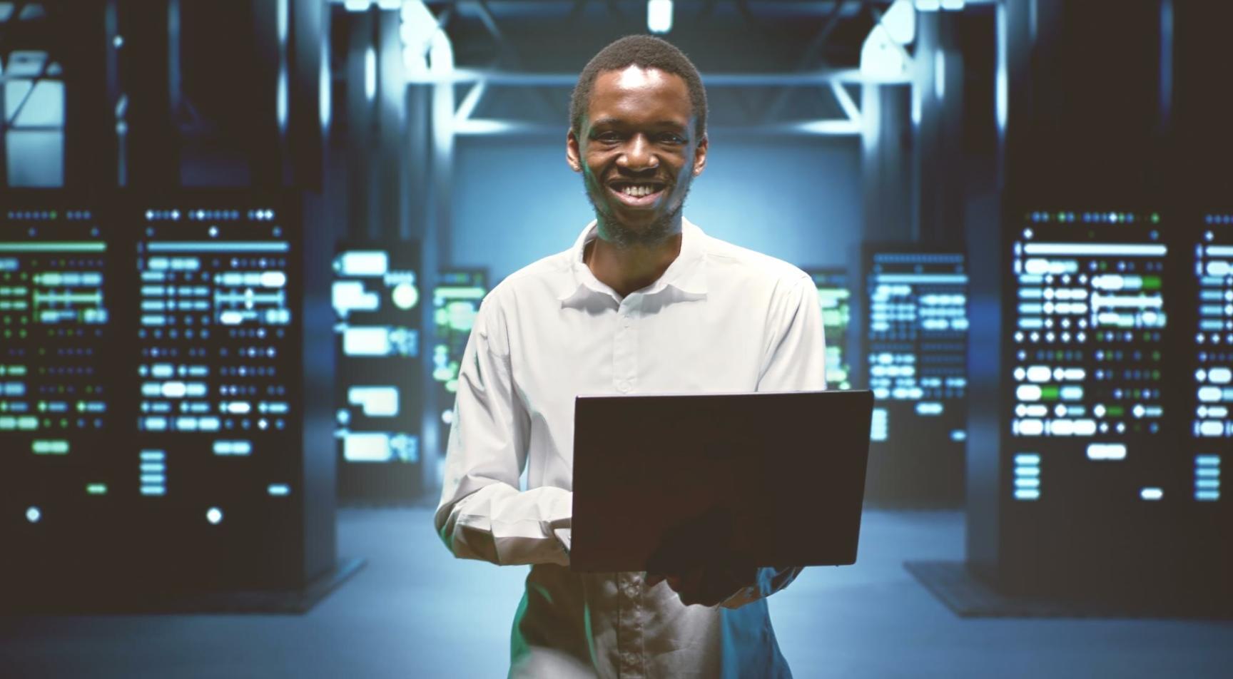 Mobile phone displaying Python game in action